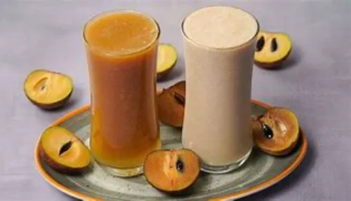 Chikoo Milk Shake